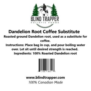 Roasted Dandelion Root Coffee Substitute